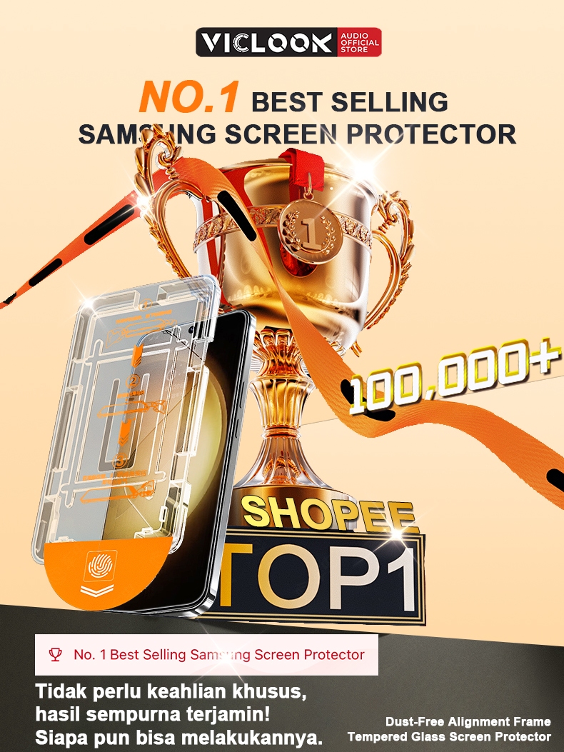 VICLOOK Tempered Glass Samsung Series