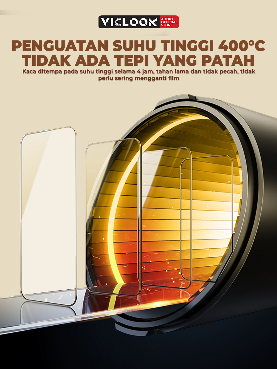 VICLOOK Tempered Glass Samsung Series