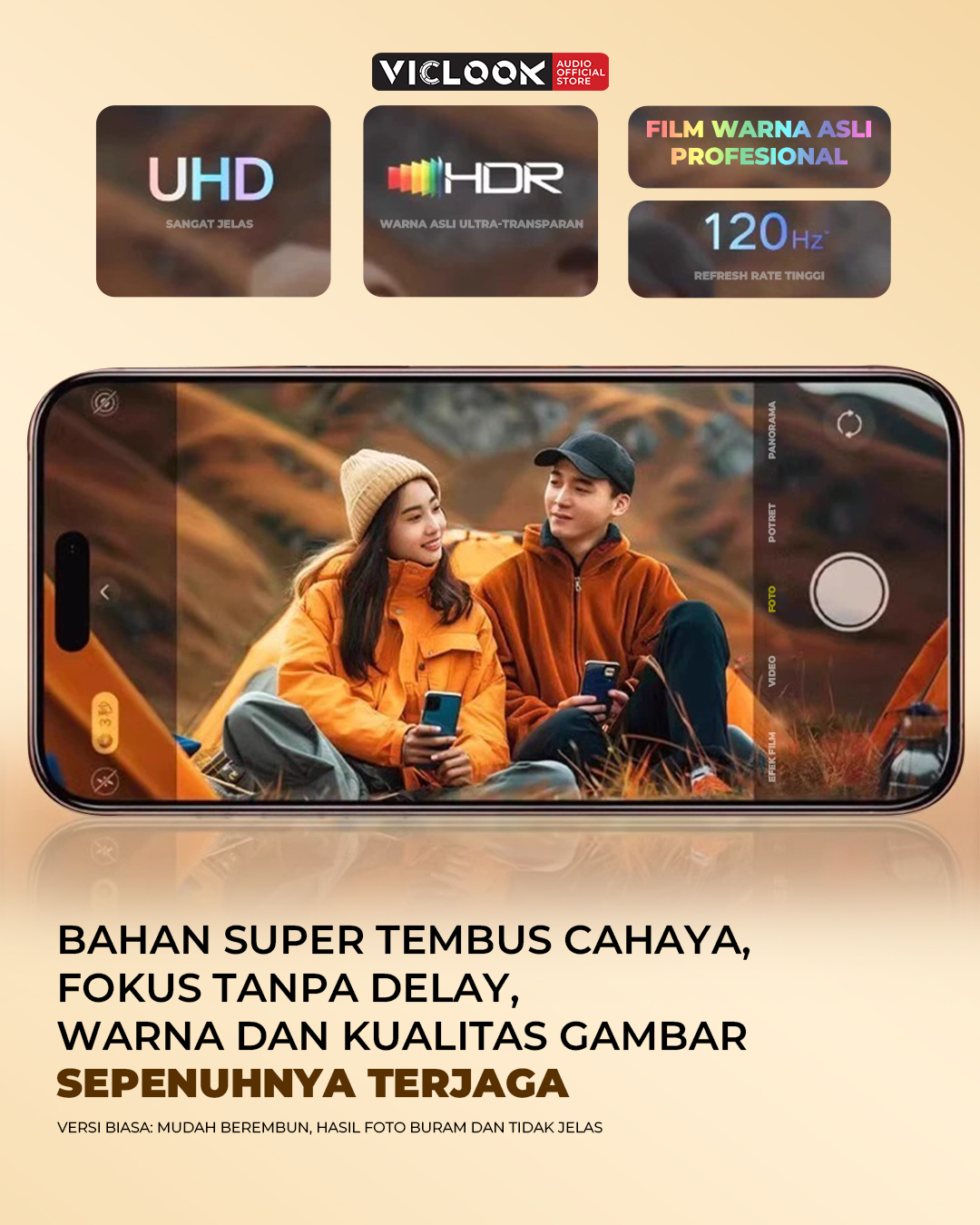 VICLOOK Lens Protector iPhone 11-17