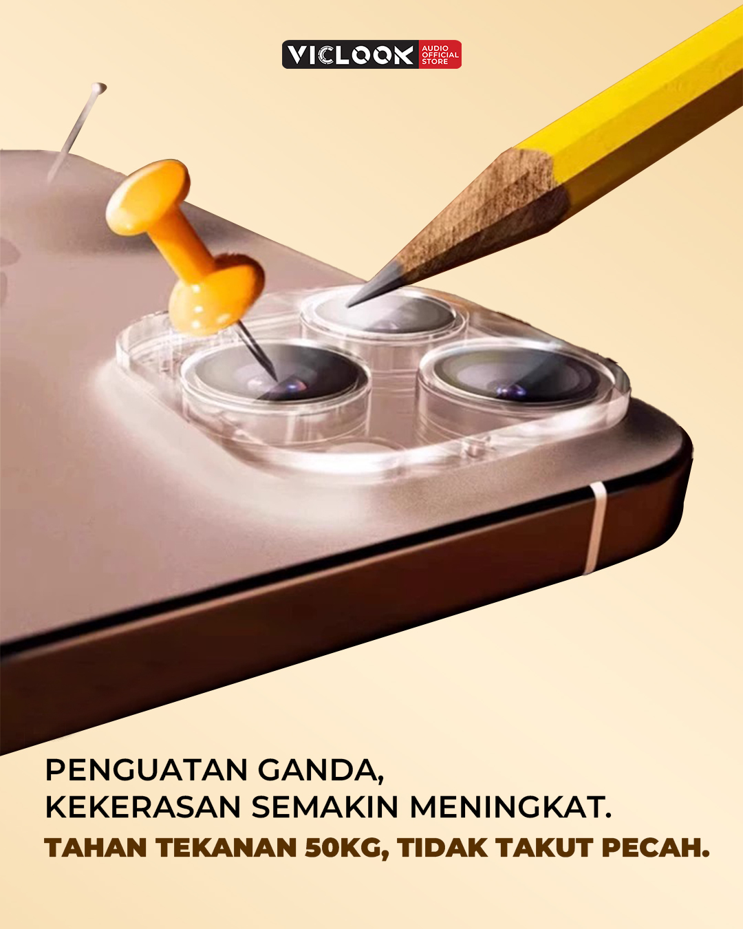 VICLOOK Lens Protector iPhone 11-17