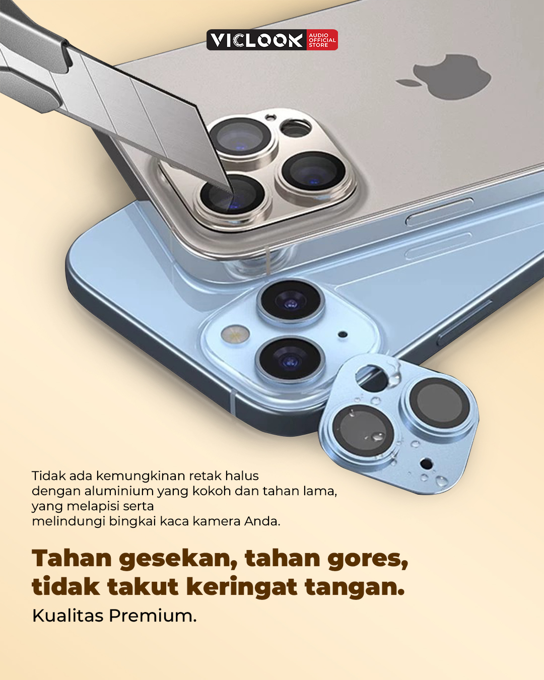 VICLOOK Lens Protector iPhone 11-17