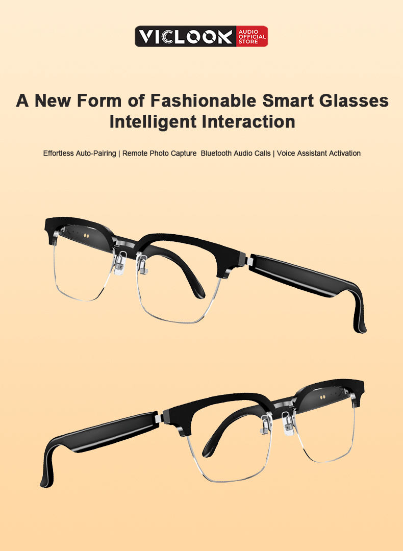 VICLOOK Bluetooth Glasses IPX4
