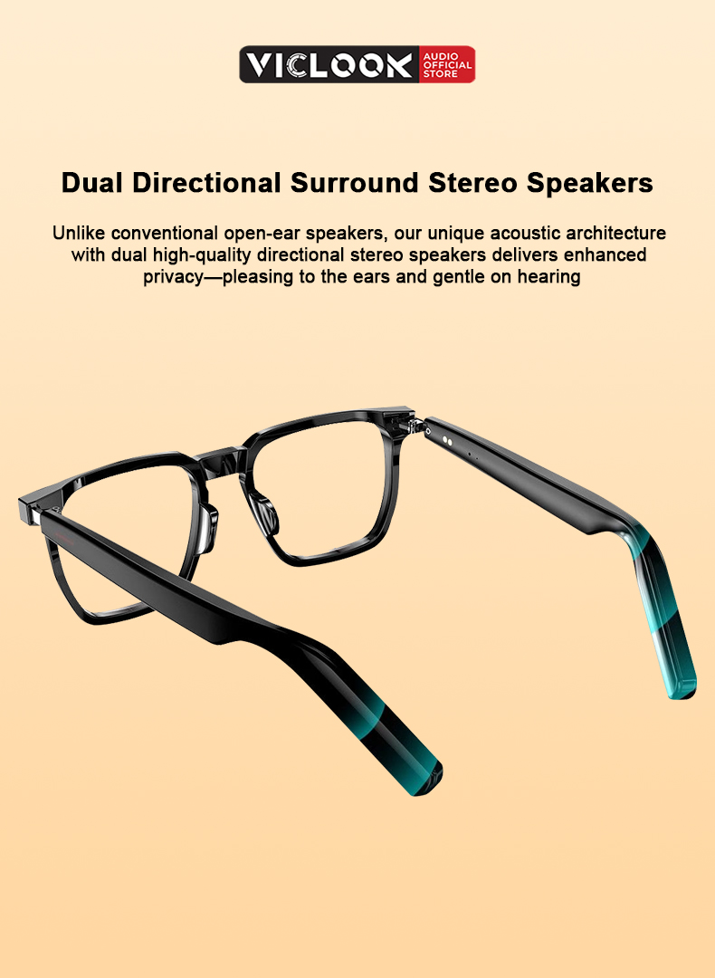 VICLOOK Bluetooth Glasses IPX4
