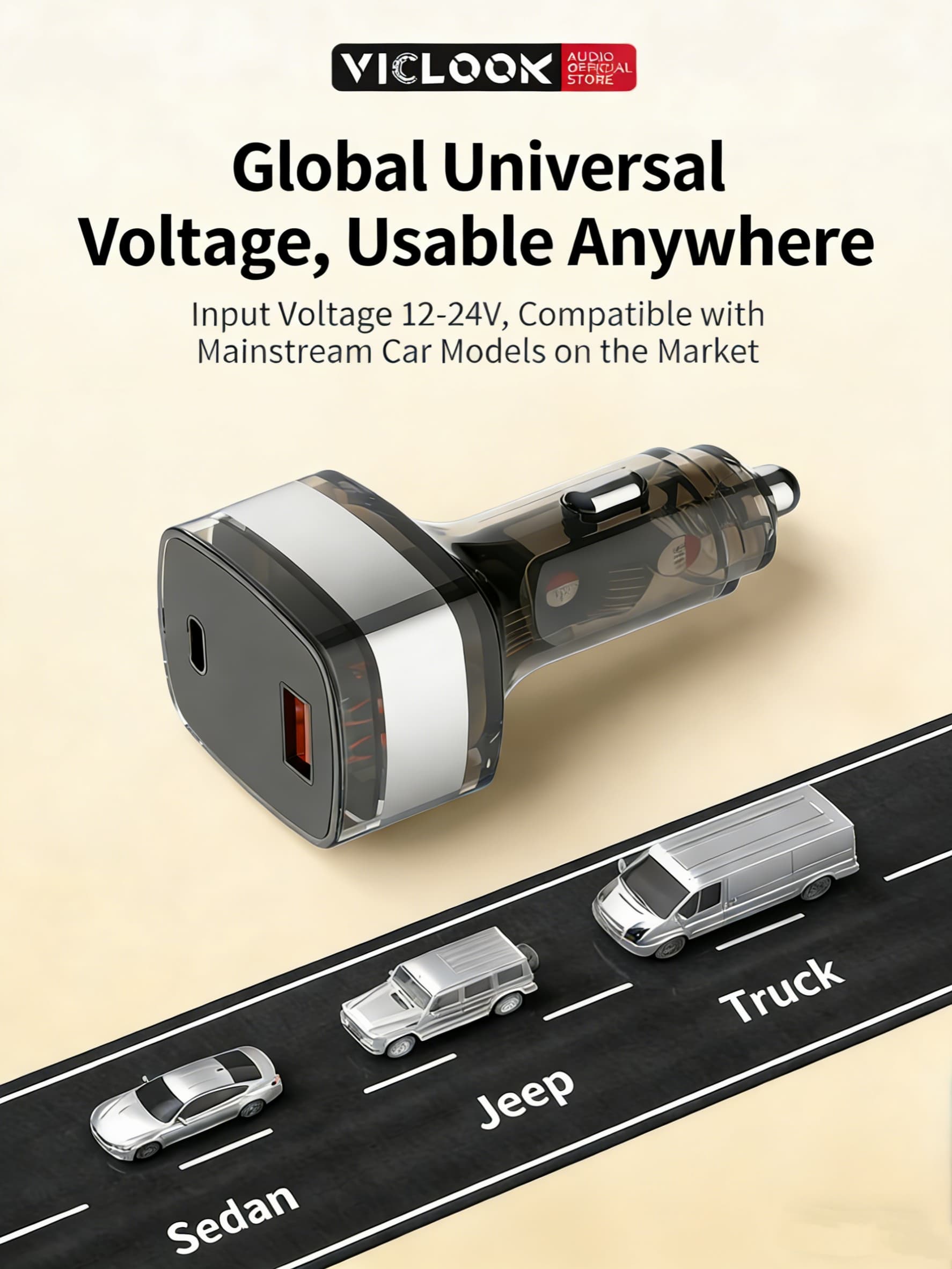 VICLOOK Car Charger