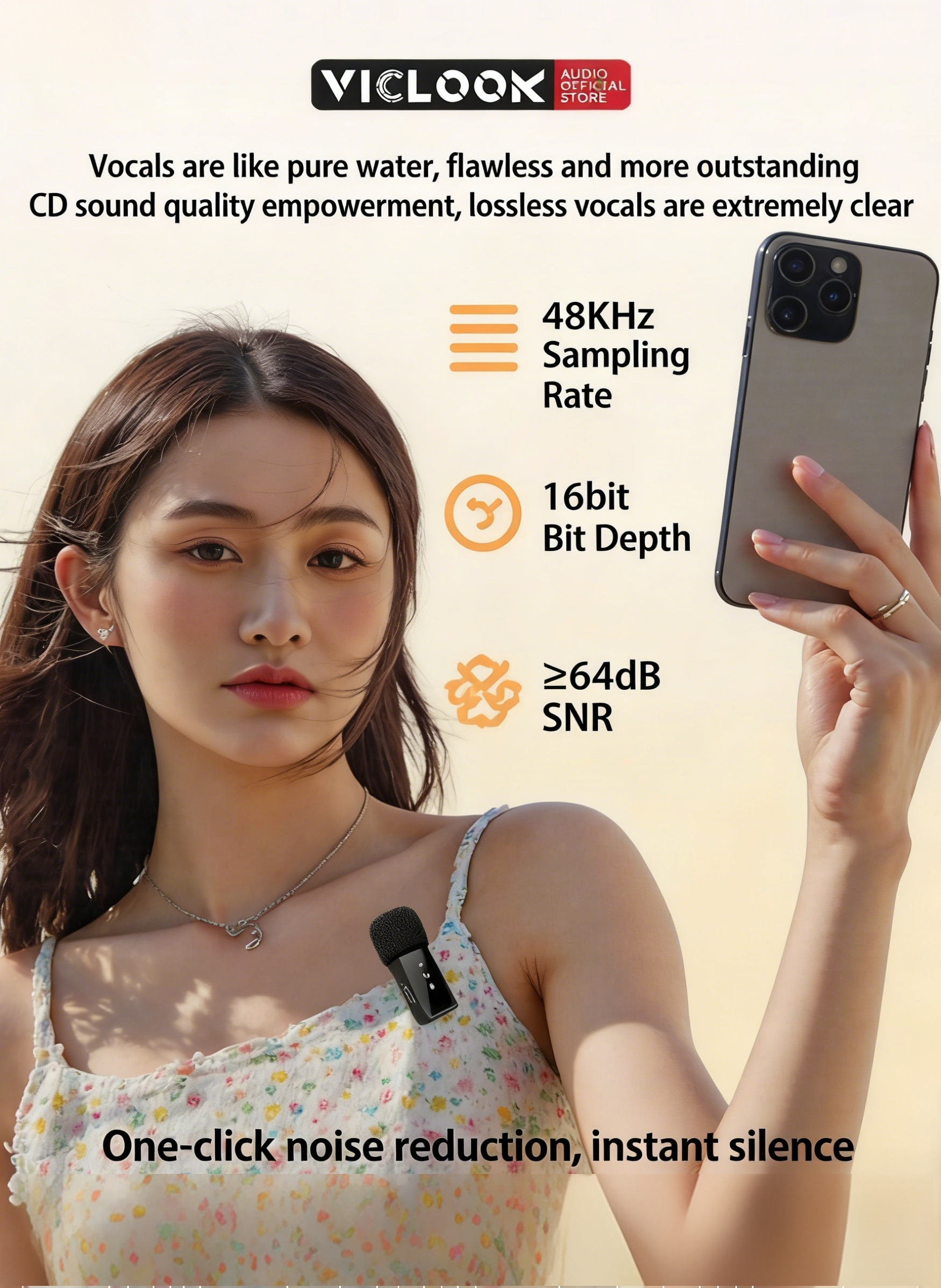 VICLOOK Microphone iPhone