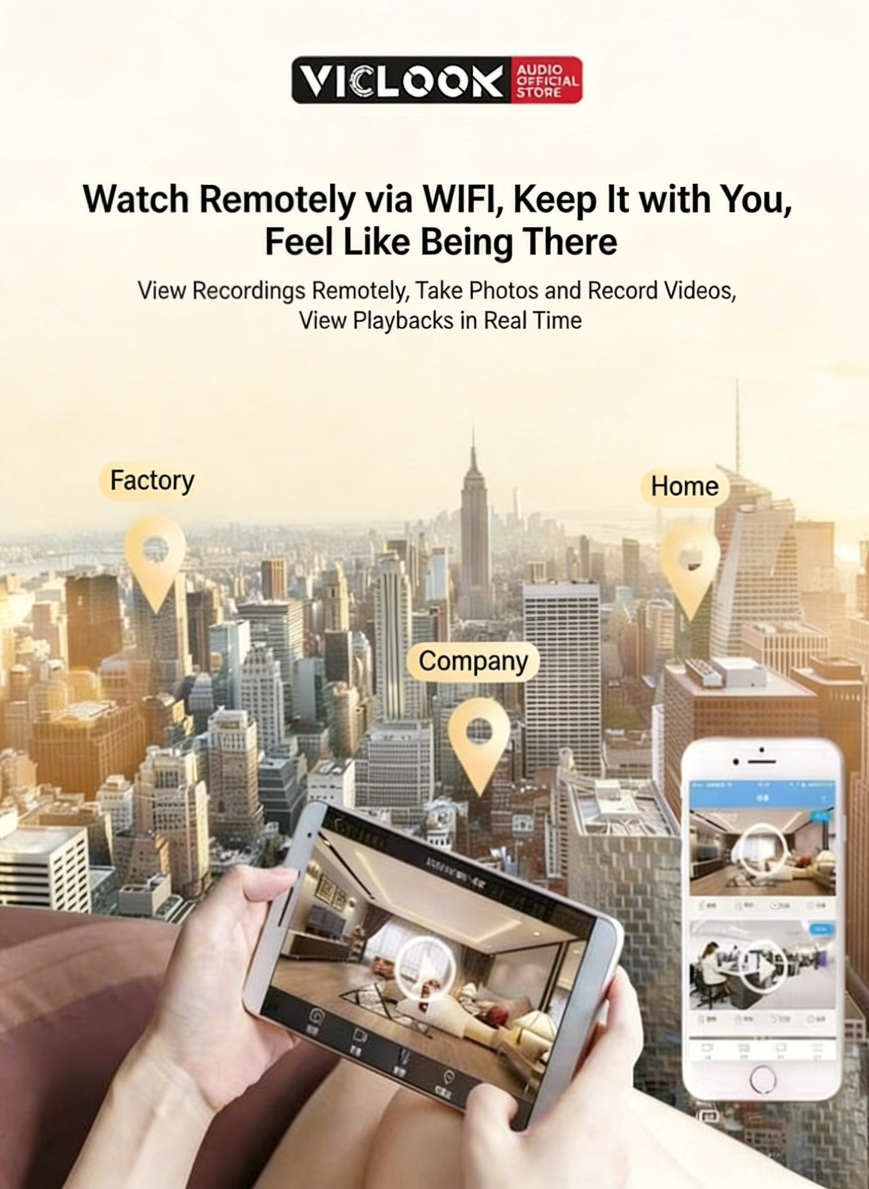 VICLOOK A9 CCTV Mini