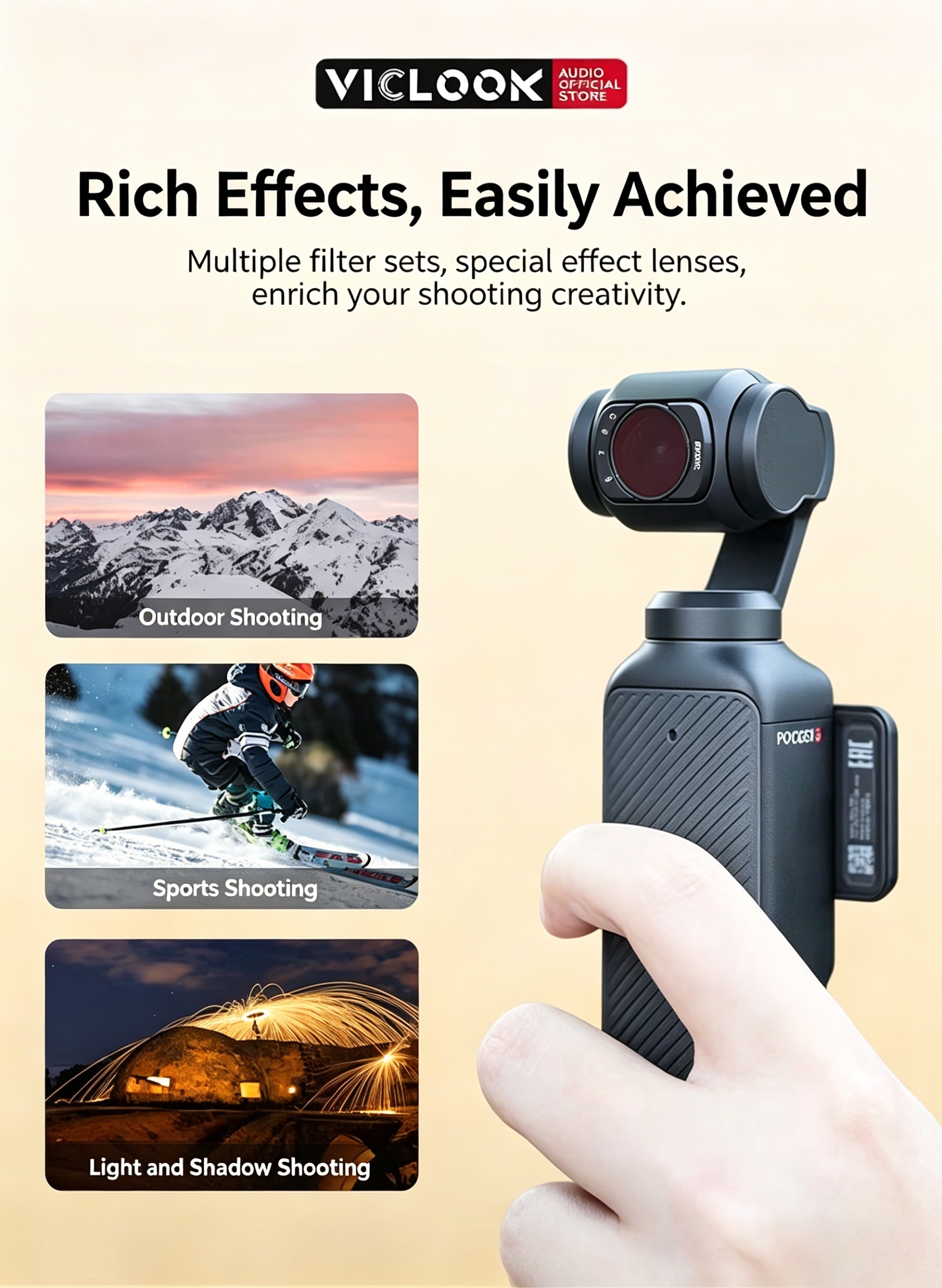 VICLOOK Lens Filter DJI Pocket
