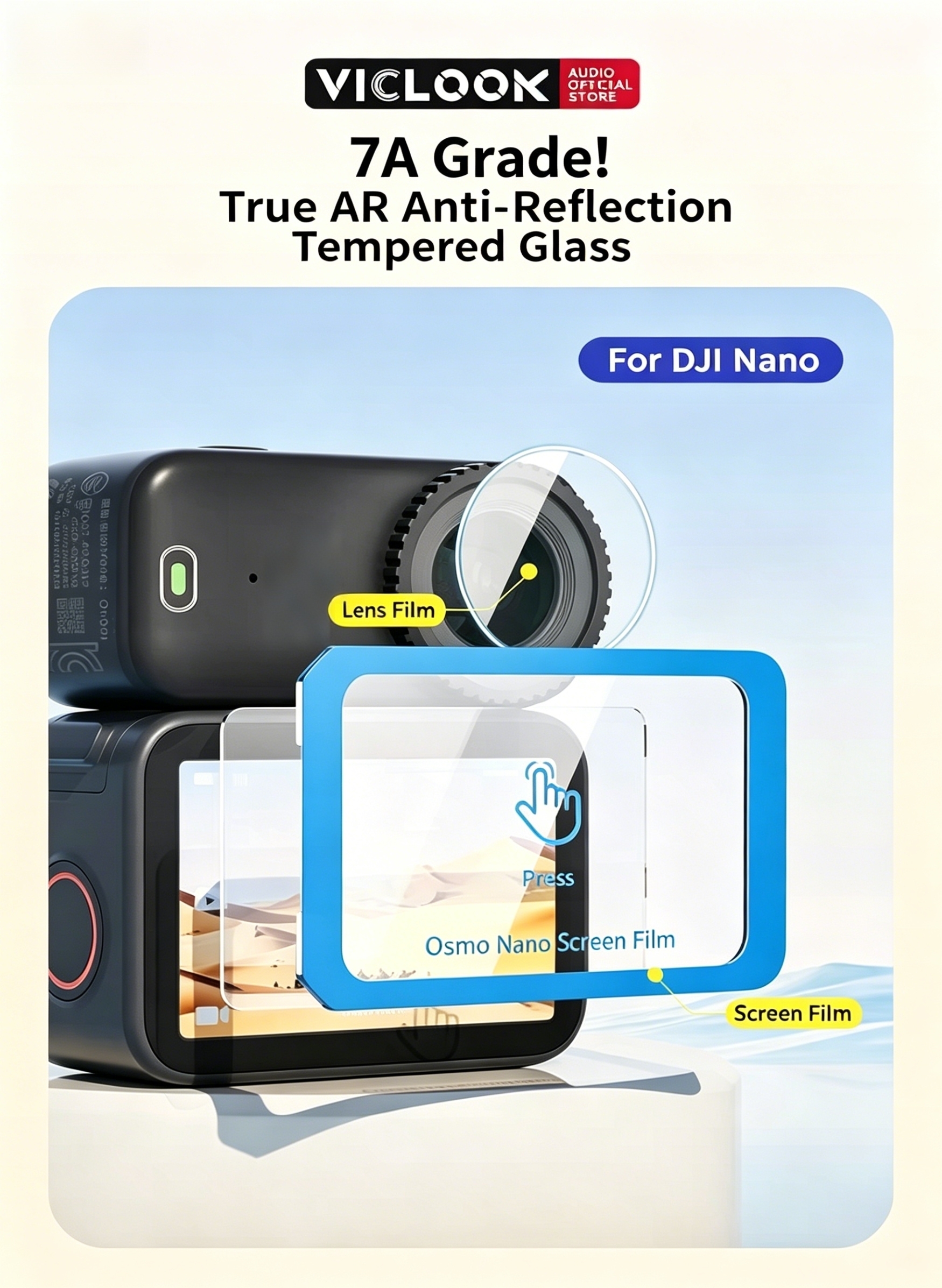 VICLOOK DJI Lens Protector
