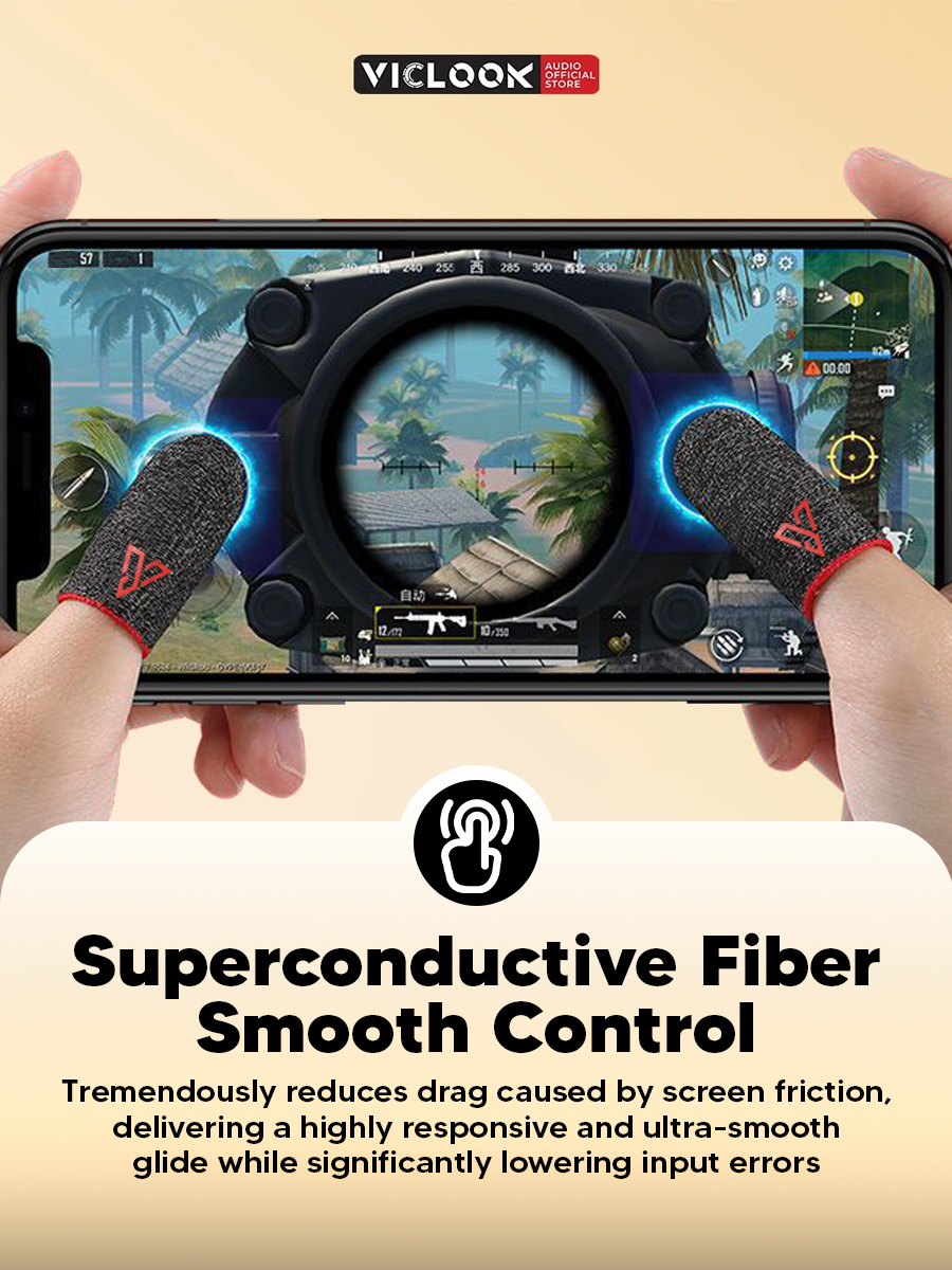 VICLOOK Gaming Finger Sleeve