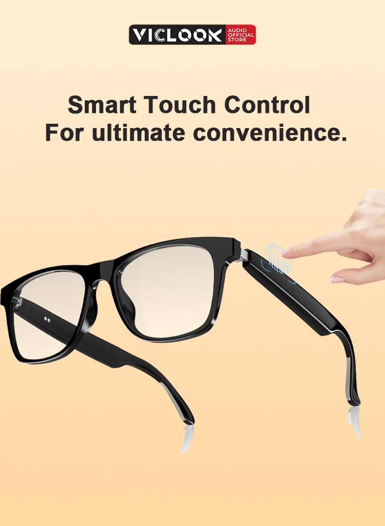 VICLOOK Bluetooth Glasses IPX4