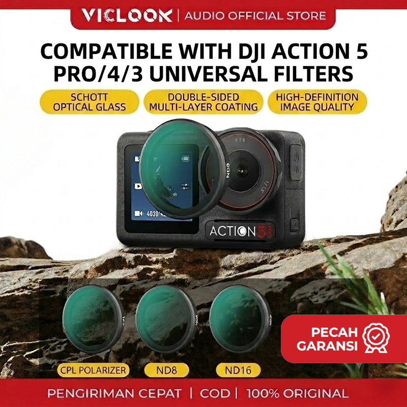 VICLOOK Lens Filter DJI Action